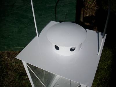 Laterne "Set" groß, Weiß